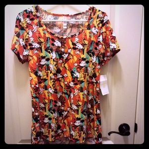 Disney LuLaRoe Classic Tee Mickey Mouse Small